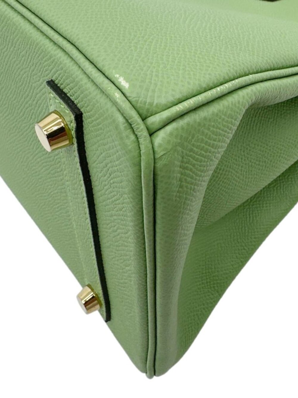 Hermes Birkin 30 Epsom Leather Tote Bag Green - Picture 9 of 13